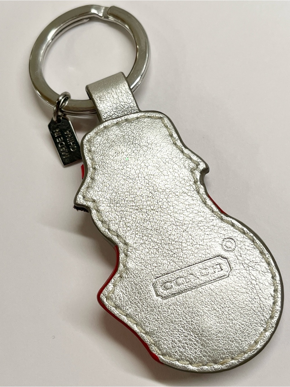 Coach Snowman Key Fob Bag Charm Vintage EUC - Picture 5 of 6